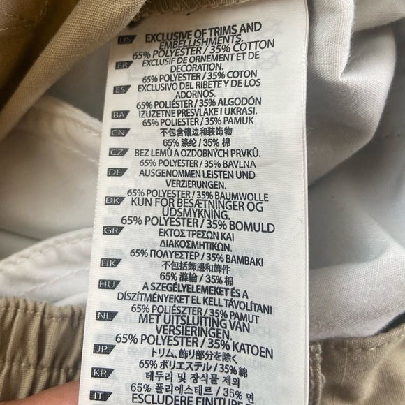 5.11 Tactical Women’s Cargo Pants Size 4 Tan Law Enforcement Workwear Straight - Picture 11 of 11